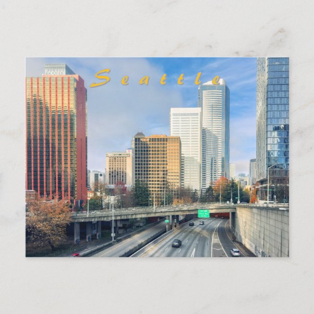 Seattle Postkarte (Vorderseite)