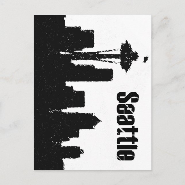 Seattle Postkarte (Vorderseite)