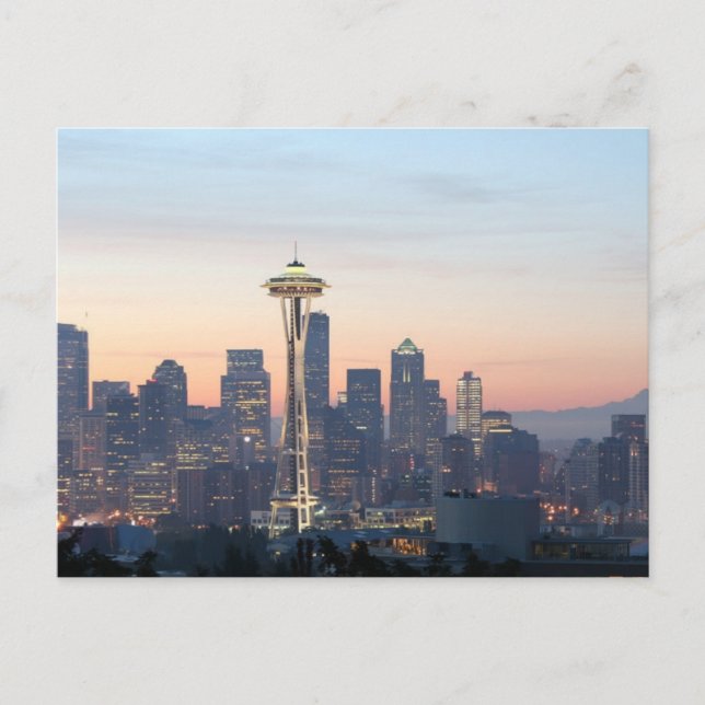 Seattle Postkarte (Vorderseite)