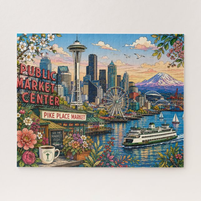 Seattle Puzzle (Horizontal)