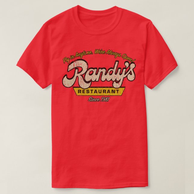 Seattle Randys Restaurant 1981 T-Shirt (Design vorne)