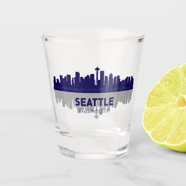 Seattle Schnapsglas (Vorderseite)