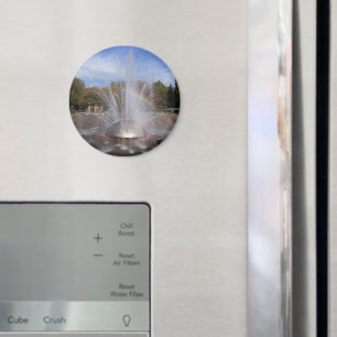 Seattle Science Center Fountain Washington Foto Magnet