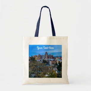 Seattle Skyline #7 Tote Bag Tragetasche
