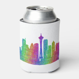 Seattle-Skyline Dosenkühler