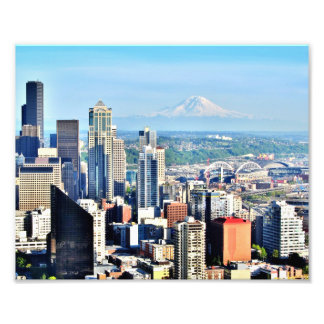 Seattle Skyline Fotodruck