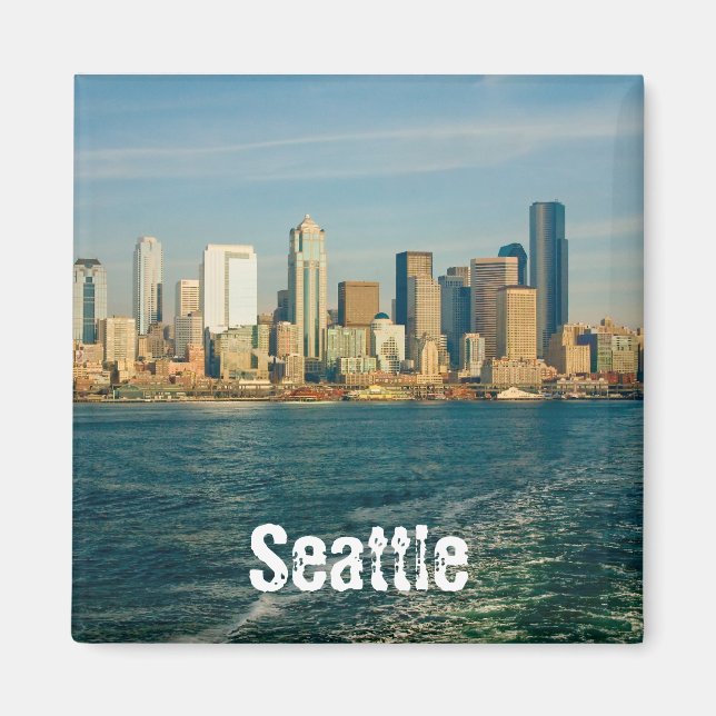 Seattle Skyline Magnet (Vorne)
