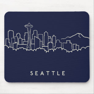 Seattle-Skyline Mousepad