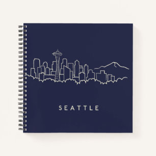 Seattle Skyline Notizbuch