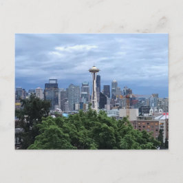 Seattle Skyline Postkarte