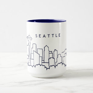 Seattle-Skyline Tasse