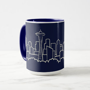 Seattle-Skyline Tasse