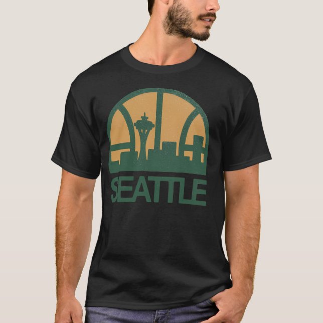 Seattle Sonics T-Shirt (Vorderseite)