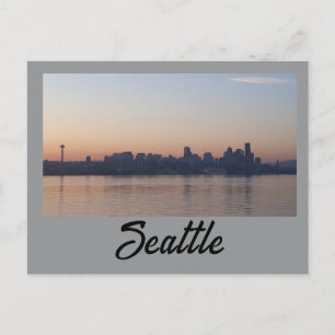 Seattle Sonnenaufgang Postkarte