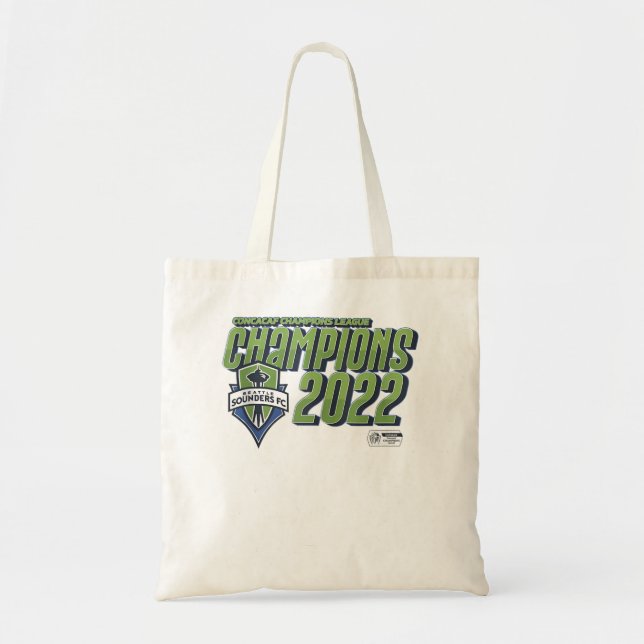 Seattle Sounders Champions 2022 Concacaf Champion Tragetasche (Vorne)