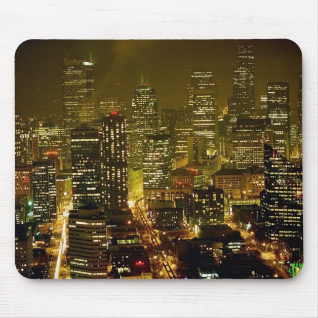 Seattle-Stadtansicht Mousepad (Vorne)