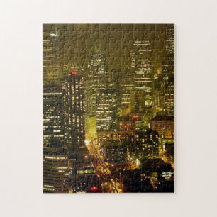 Seattle-Stadtansicht Puzzle