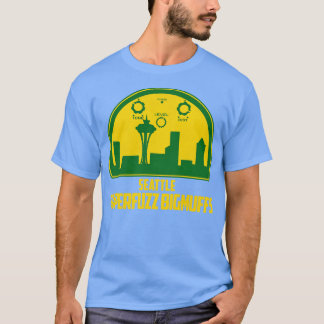 Seattle Superfuzz Grunge Music Tribute T-Shirt