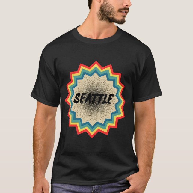 Seattle T-Shirt (Vorderseite)
