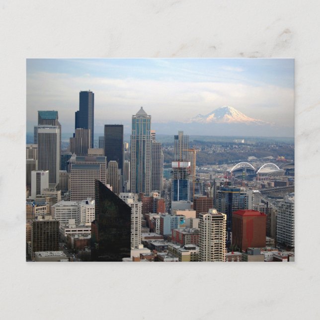 Seattle View Postkarte (Vorderseite)