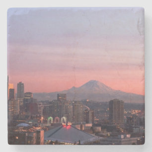 Seattle von Kerry-Park Steinuntersetzer