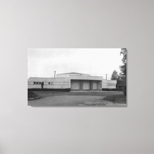 Seattle, WA - Penthouse Theater Leinwanddruck