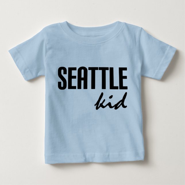 Seattle WA scherzt Säuglings-T-Shirt Baby T-shirt (Vorderseite)