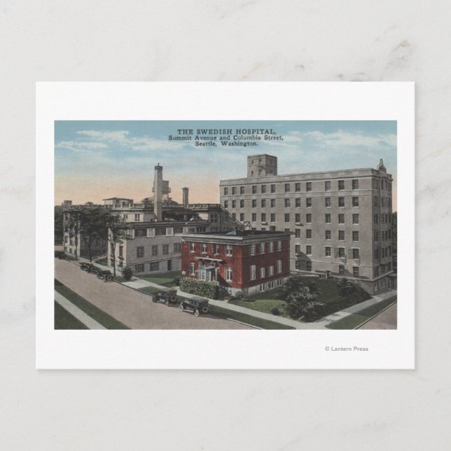 Seattle, WA - Schweden Postkarte (Vorderseite)