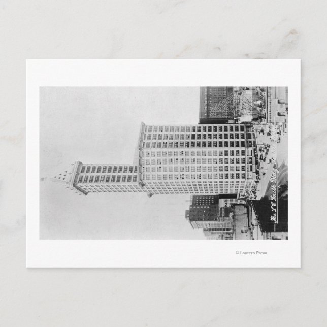 Seattle, WA - Smith Tower Gebäude 2 Postkarte (Vorderseite)