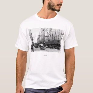 Seattle, WA Straßen-Szenen-im Stadtzentrum T-Shirt
