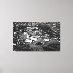 Seattle, WA University of WA Campus Aerial Leinwanddruck