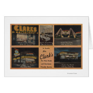 Seattle, WAAD für Clarks Restaurants