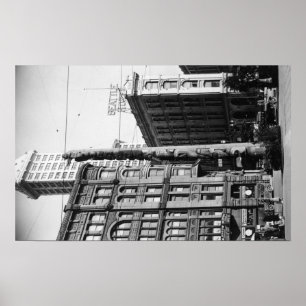 Seattle, WAIndian Totem Pole am Pioneer Platz Poster