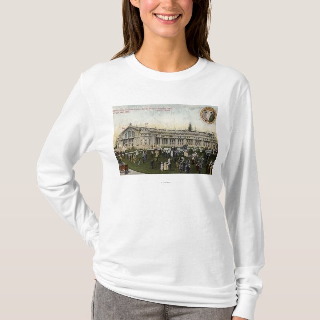 Seattle, Washington - Ansicht von T-Shirt (Vorderseite)