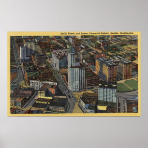 Seattle, Washington - Antenne des Smiths Poster
