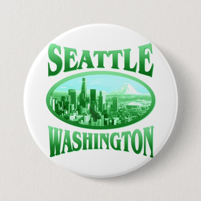 Seattle Washington Button (Vorderseite)