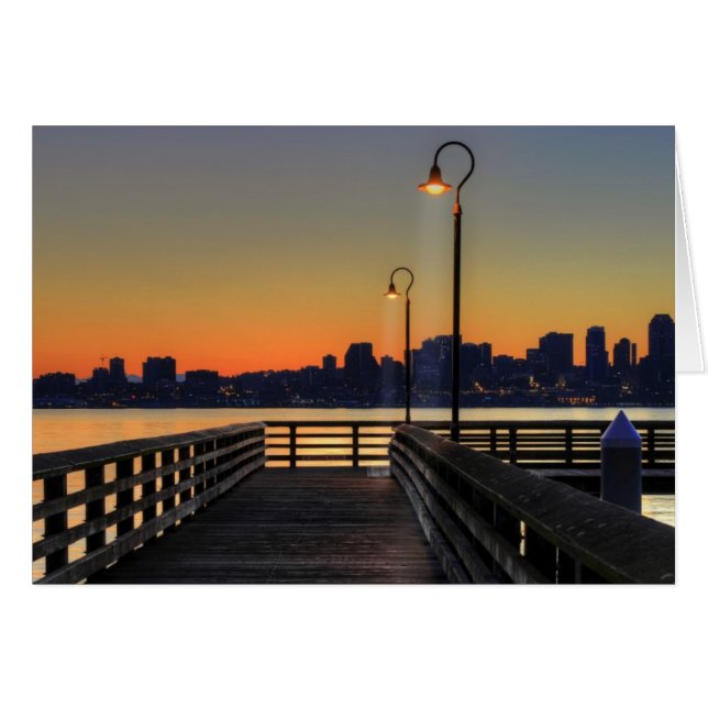 Seattle Washington Downtown (Vorderseite (Horizontal))