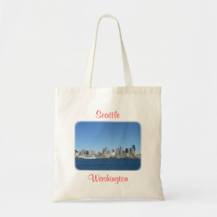 Seattle Washington Harbour Skyline Budget Tasche