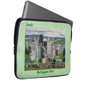 Seattle Washington Laptopschutzhülle
