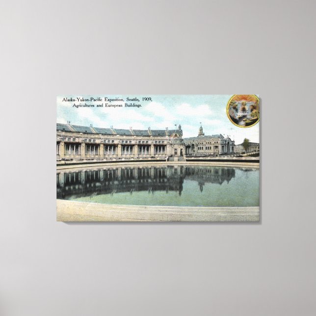 Seattle, Washington Leinwanddruck (Vorderseite)