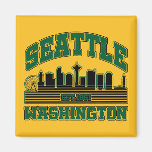 Seattle, Washington Magnet
