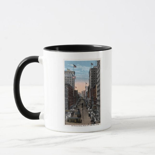 Seattle, Washington - North View 2. Tasse (Links)