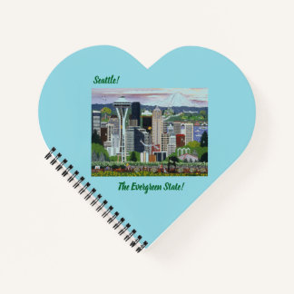 Seattle Washington Notizbuch