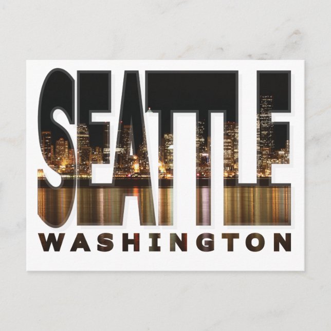 Seattle, Washington Postcard Postkarte (Vorderseite)