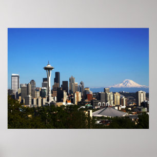 Seattle Washington Poster