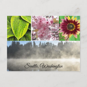 Seattle Washington Postkarte