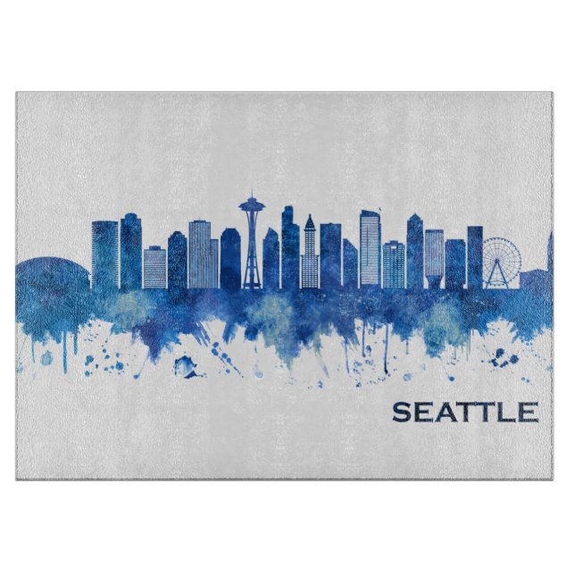 Seattle Washington Schneidebrett (Vorderseite)
