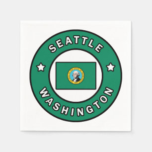 Seattle Washington Serviette
