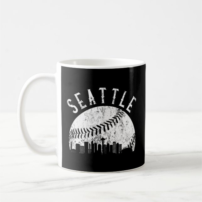Seattle Washington Skyline Kaffeetasse (Links)