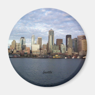 Seattle, Washington Skyline Magnet